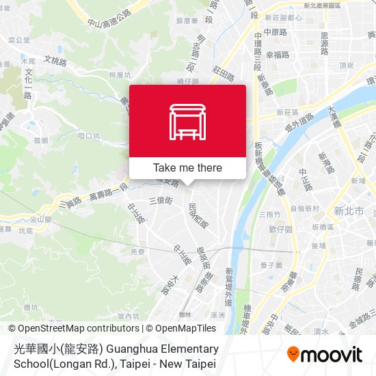 光華國小(龍安路) Guanghua Elementary School(Longan Rd.)地圖
