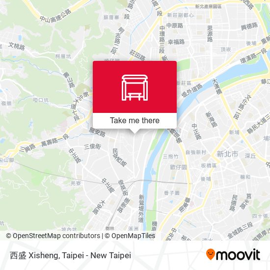 西盛 Xisheng map