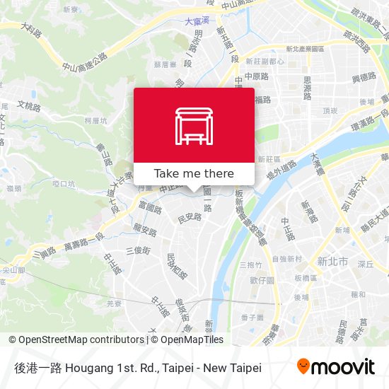 後港一路 Hougang 1st. Rd. map