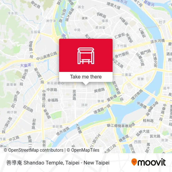 善導庵 Shandao Temple map