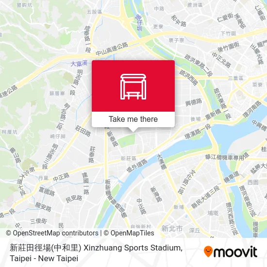 新莊田徑場(中和里) Xinzhuang Sports Stadium地圖