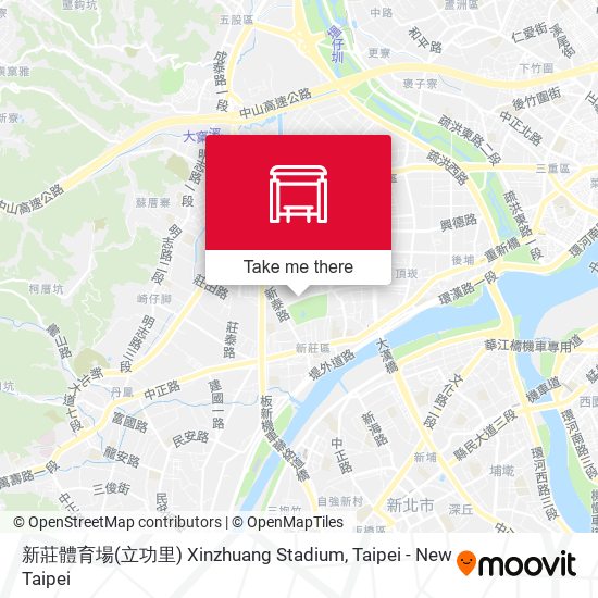 新莊體育場(立功里) Xinzhuang Stadium地圖