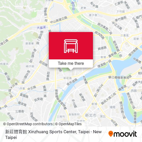 新莊體育館 Xinzhuang Sports Center地圖