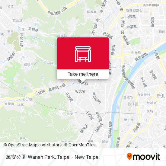 萬安公園 Wanan Park map