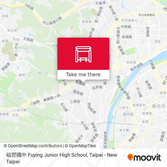 福營國中 Fuying Junior High School map