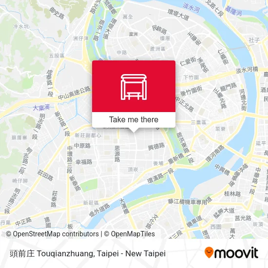頭前庄 Touqianzhuang map