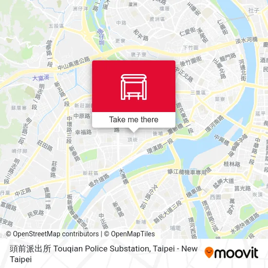 頭前派出所 Touqian Police Substation map