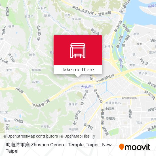 助順將軍廟 Zhushun General Temple map