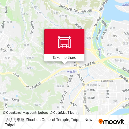 助順將軍廟 Zhushun General Temple地圖