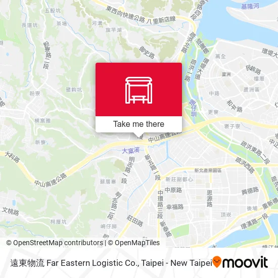 遠東物流 Far Eastern Logistic Co. map