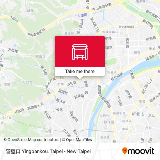 營盤口 Yingpankou map