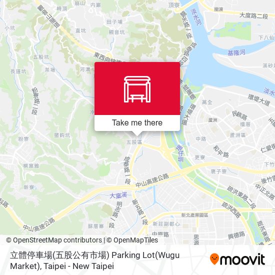 立體停車場(五股公有市場) Parking Lot(Wugu Market) map