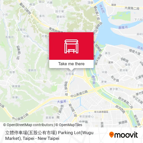 立體停車場(五股公有市場) Parking Lot(Wugu Market)地圖