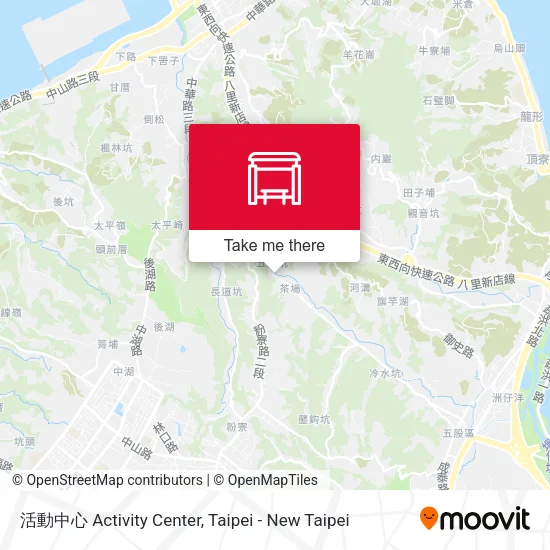 活動中心 Activity Center map