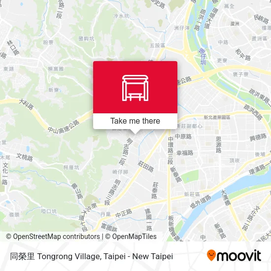 同榮里 Tongrong Village map
