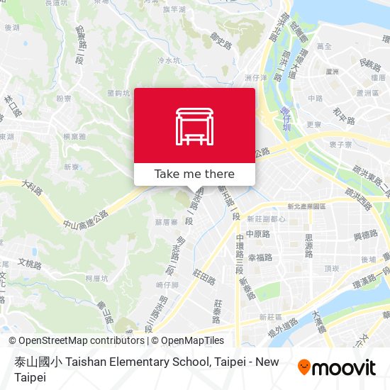 泰山國小 Taishan Elementary School地圖