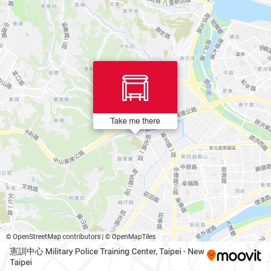 憲訓中心 Military Police Training Center map