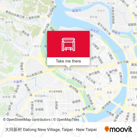 大同新村 Datong New Village map