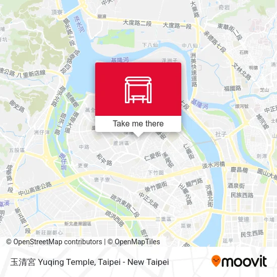 玉清宮 Yuqing Temple map