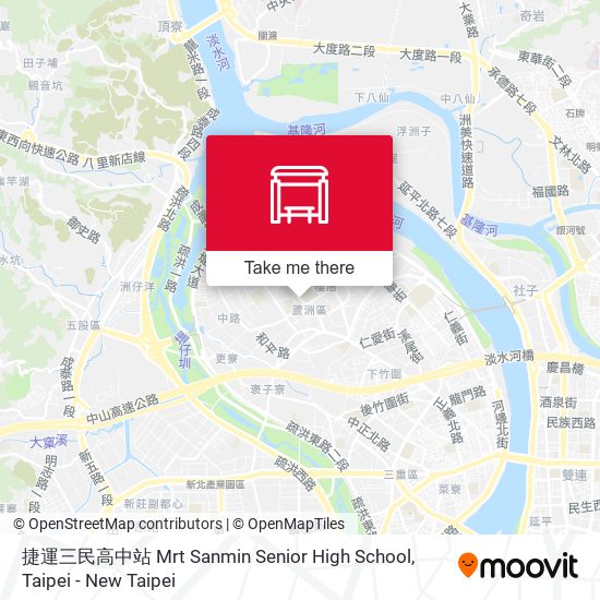 捷運三民高中站 Mrt Sanmin Senior High School map