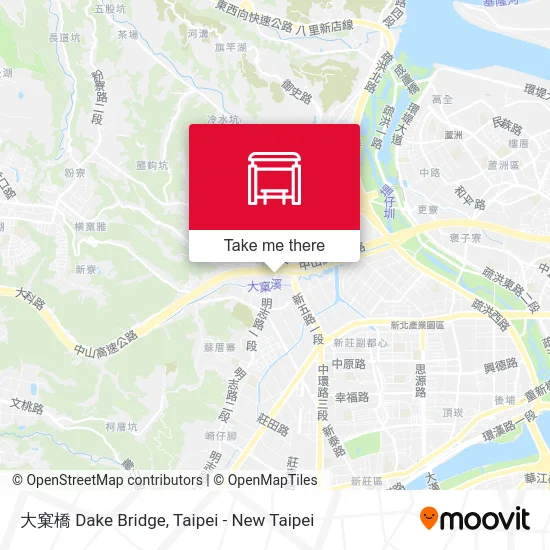 大窠橋 Dake Bridge map