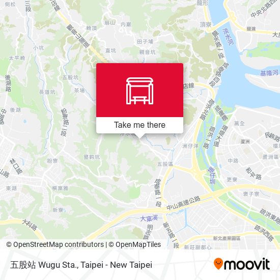五股站 Wugu Sta. map
