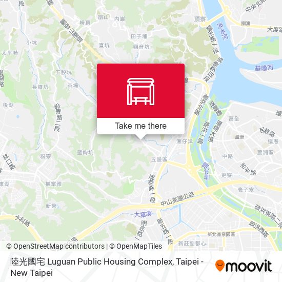 陸光國宅 Luguan Public Housing Complex map