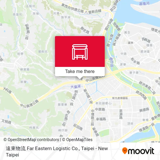 遠東物流 Far Eastern Logistic Co. map