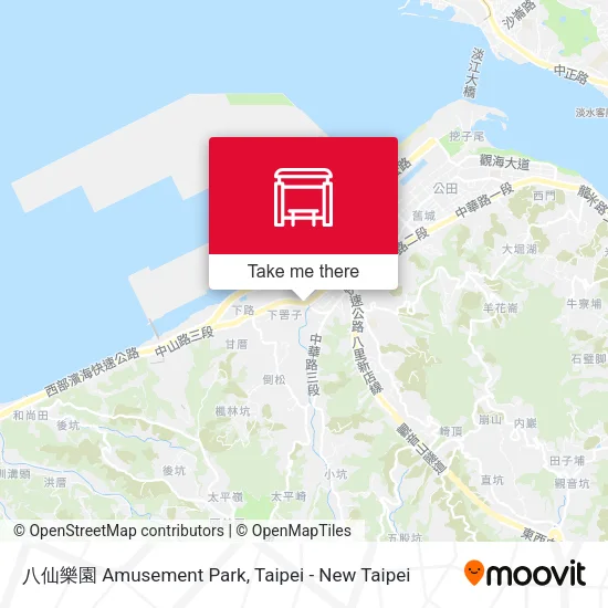 八仙樂園 Amusement Park map