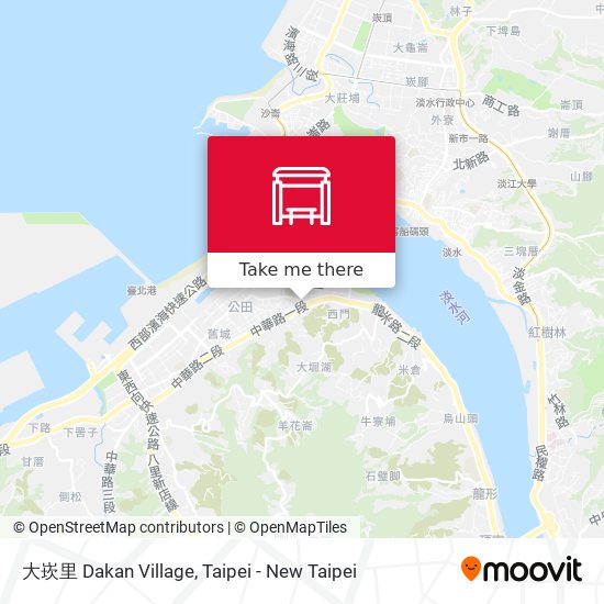 大崁里 Dakan Village地圖