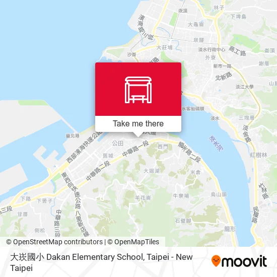大崁國小 Dakan Elementary School地圖