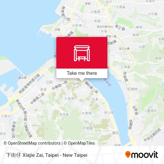 下街仔 Xiajie Zai地圖