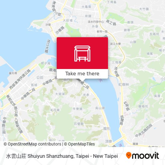 水雲山莊 Shuiyun Shanzhuang map