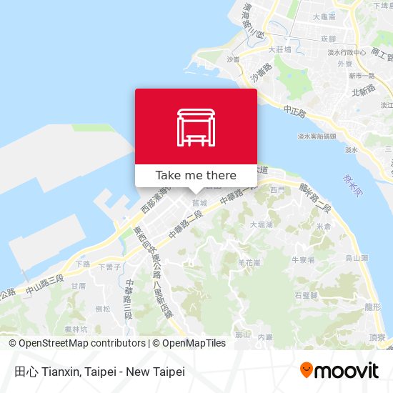 田心 Tianxin地圖