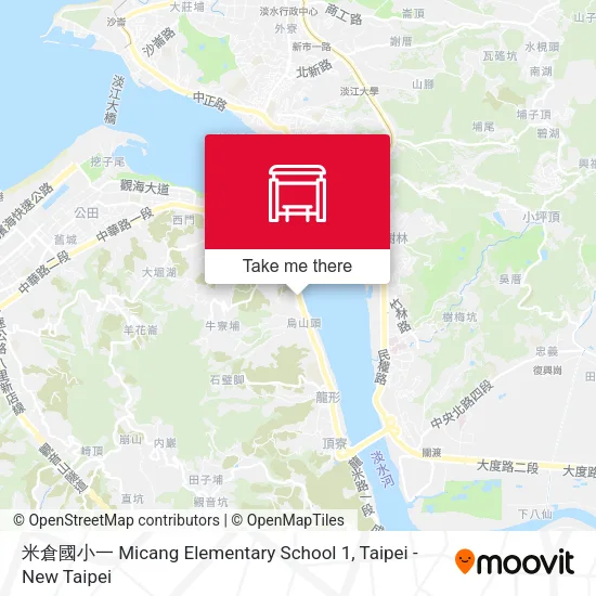 米倉國小一 Micang Elementary School 1 map