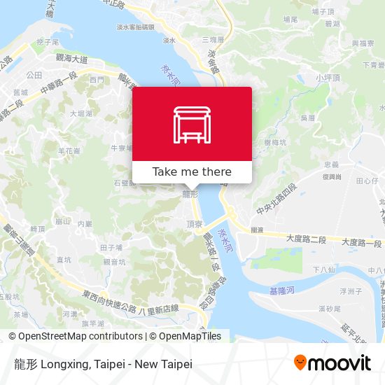 龍形 Longxing map
