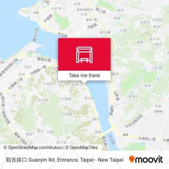 觀音路口 Guanyin Rd. Entrance map