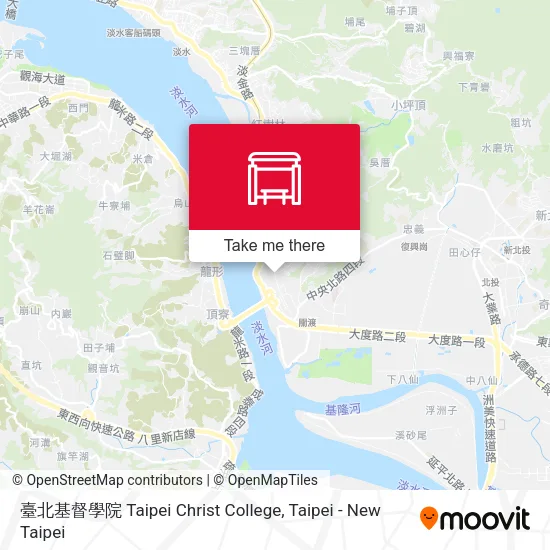 臺北基督學院 Taipei Christ College地圖