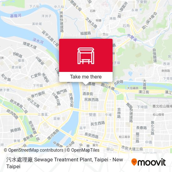 污水處理廠 Sewage Treatment Plant地圖
