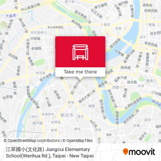 江翠國小(文化路) Jiangcui Elementary School(Wenhua Rd.) map