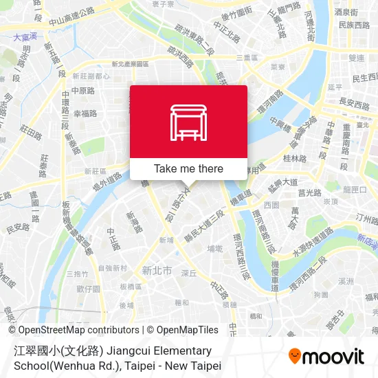 江翠國小(文化路) Jiangcui Elementary School(Wenhua Rd.) map