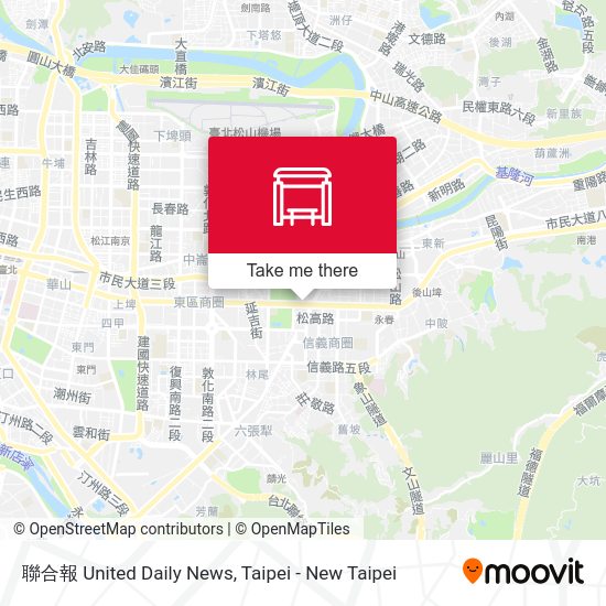 聯合報 United Daily News地圖