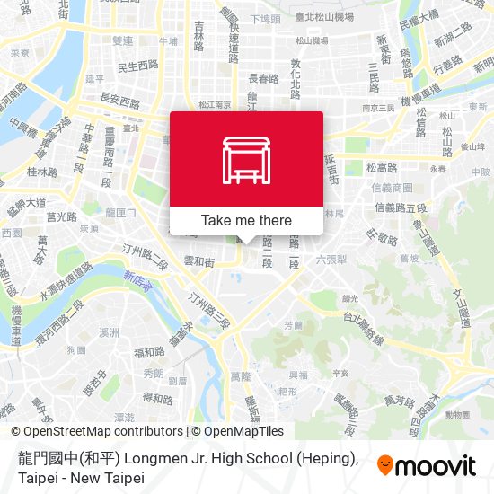 龍門國中(和平) Longmen Jr. High School (Heping) map