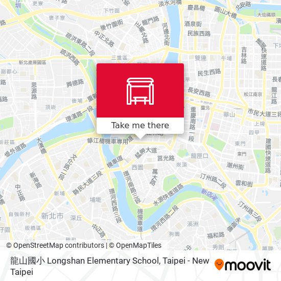 龍山國小 Longshan Elementary School map