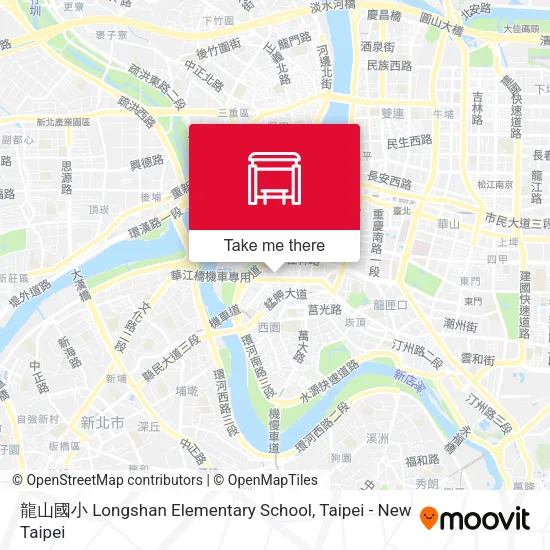 龍山國小 Longshan Elementary School map