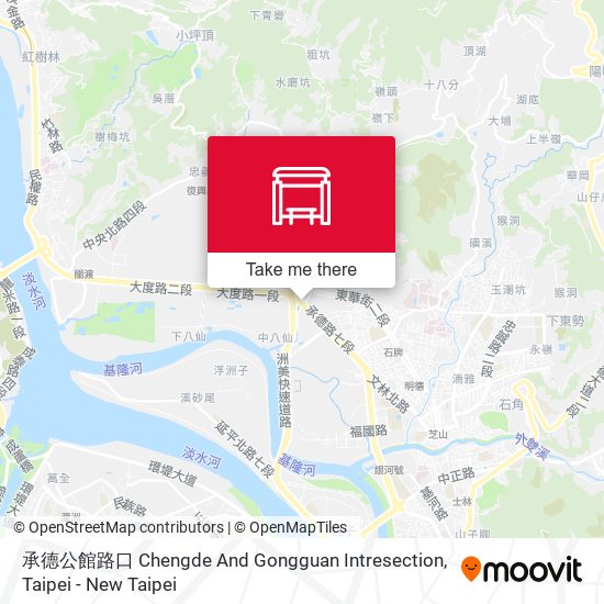 承德公館路口 Chengde And Gongguan Intresection地圖
