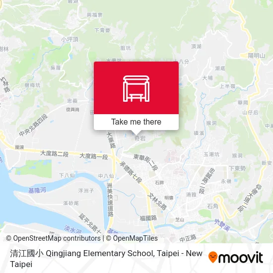 清江國小 Qingjiang Elementary School map