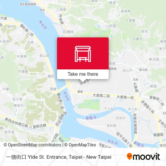 一德街口 Yide St. Entrance地圖