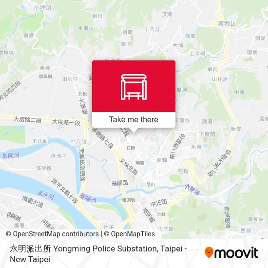 永明派出所 Yongming Police Substation地圖
