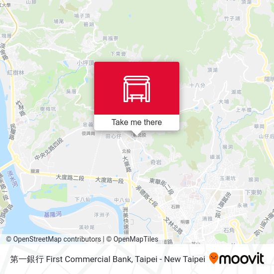 第一銀行 First Commercial Bank map